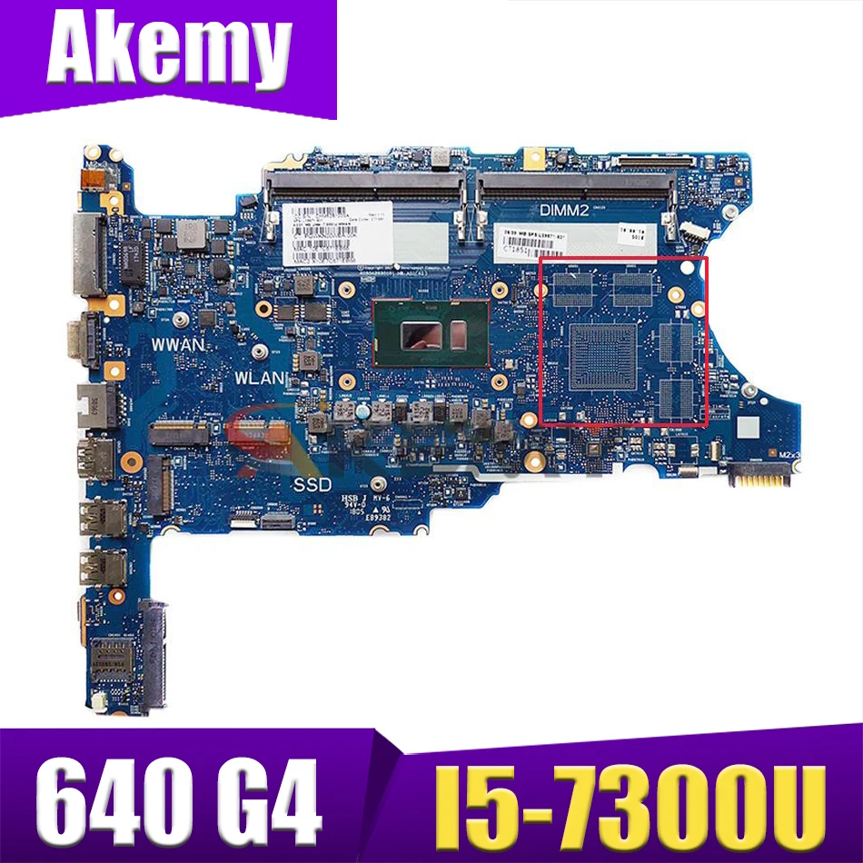 For HP Probook 640 G4 I5-7300U Laptop Motherboard L09566-001 L09566-601 6050A2930101 Fully tested
For HP Probook 640 G4 I5-7300U Laptop Motherboard L09566-001 L09566-601 6050A2930101 Fully tested