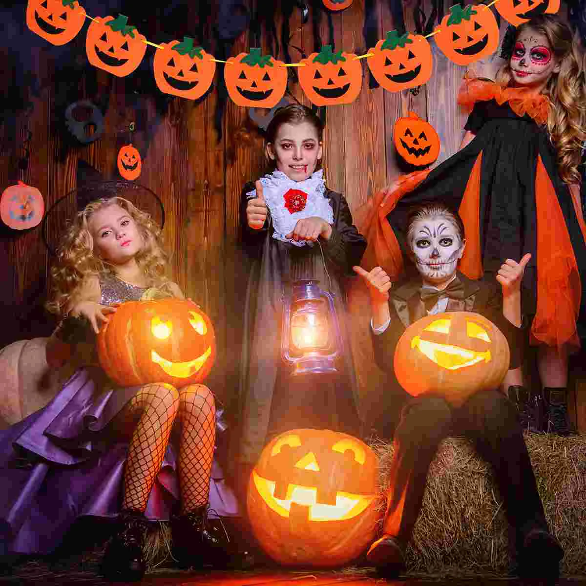 Banner Pumpkin Paper Decor Banners Chains Decoration Felt Supplies Outdoor Lights Decorations Indoor Orangedecorative Flags
Banner Pumpkin Paper Decor Banners Chains Decoration Felt Supplies Outdoor Lights Decorations Indoor Orangedecorative Flags