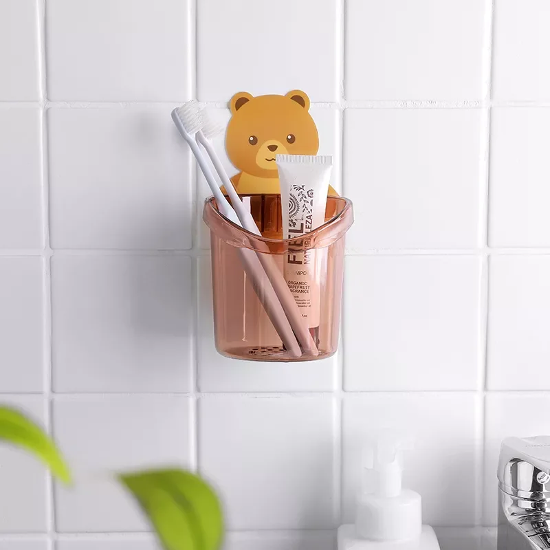 New Storage Bag Cute Bear Toothbrush Toothpaste Shelves Pencil/Pen Storage Holders & Racks Children Brush Teeth Bathroom Suppl
New Storage Bag Cute Bear Toothbrush Toothpaste Shelves Pencil/Pen Storage Holders & Racks Children Brush Teeth Bathroom Suppl