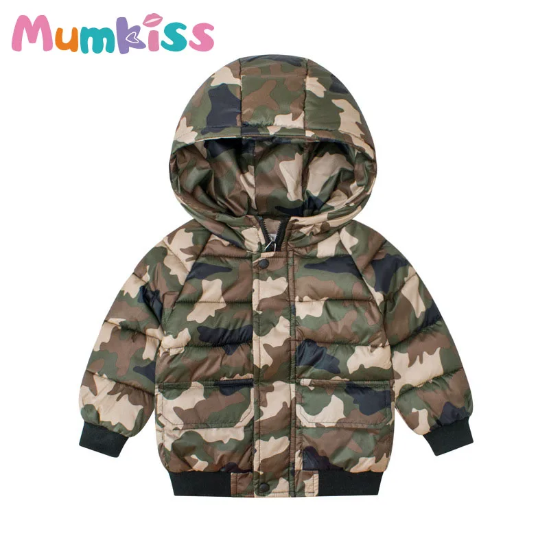 Mumkiss Kids Cotton-Padded Autumn and Winter Baby Khaki Camouflage Coat Zipper Hoodie Boys Outdoor Sports 3-8 Y Children Clothes
Mumkiss Kids Cotton-Padded Autumn and Winter Baby Khaki Camouflage Coat Zipper Hoodie Boys Outdoor Sports 3-8 Y Children Clothes