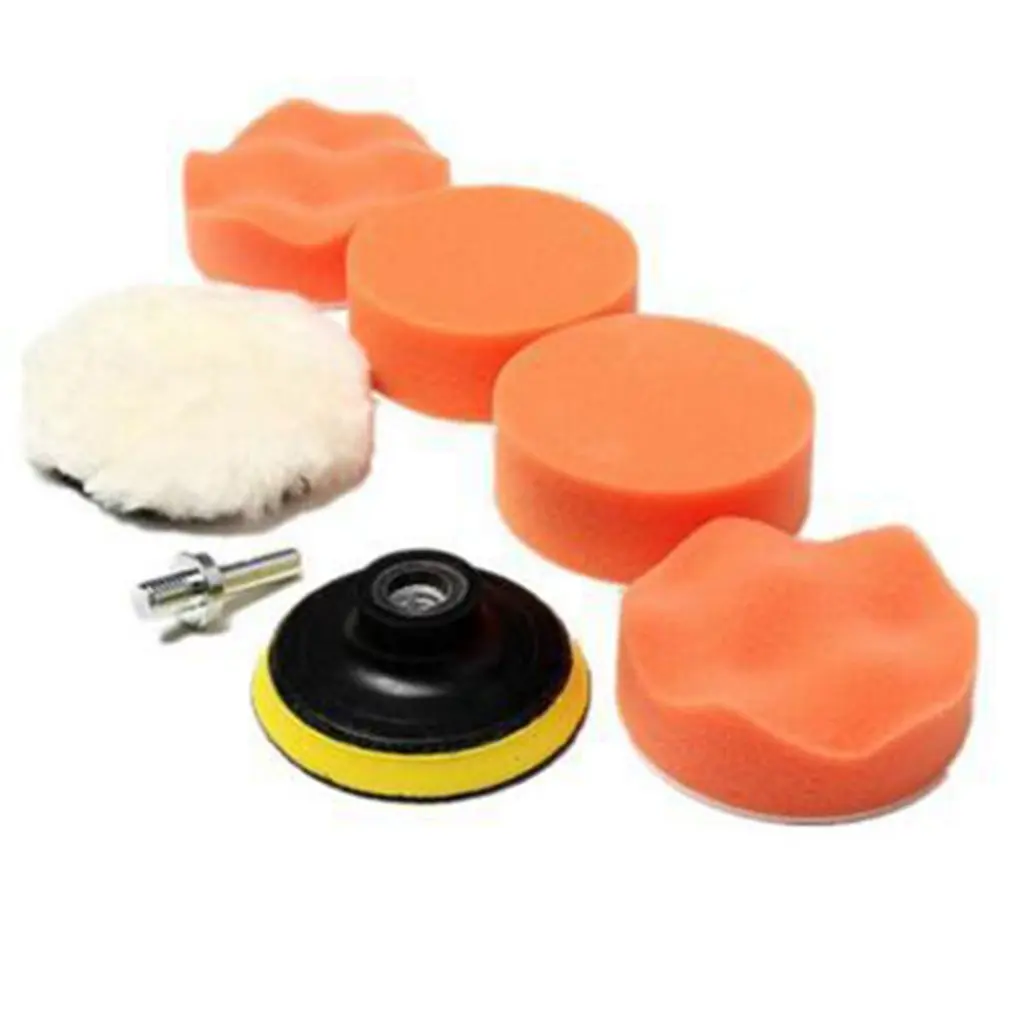 Car Polishing Disc 7Pcs/Set Self-Adhesive Buffing Waxing Sponge Wool Wheel Polishing Pad For Car Polisher Drill Adapter
Car Polishing Disc 7Pcs/Set Self-Adhesive Buffing Waxing Sponge Wool Wheel Polishing Pad For Car Polisher Drill Adapter