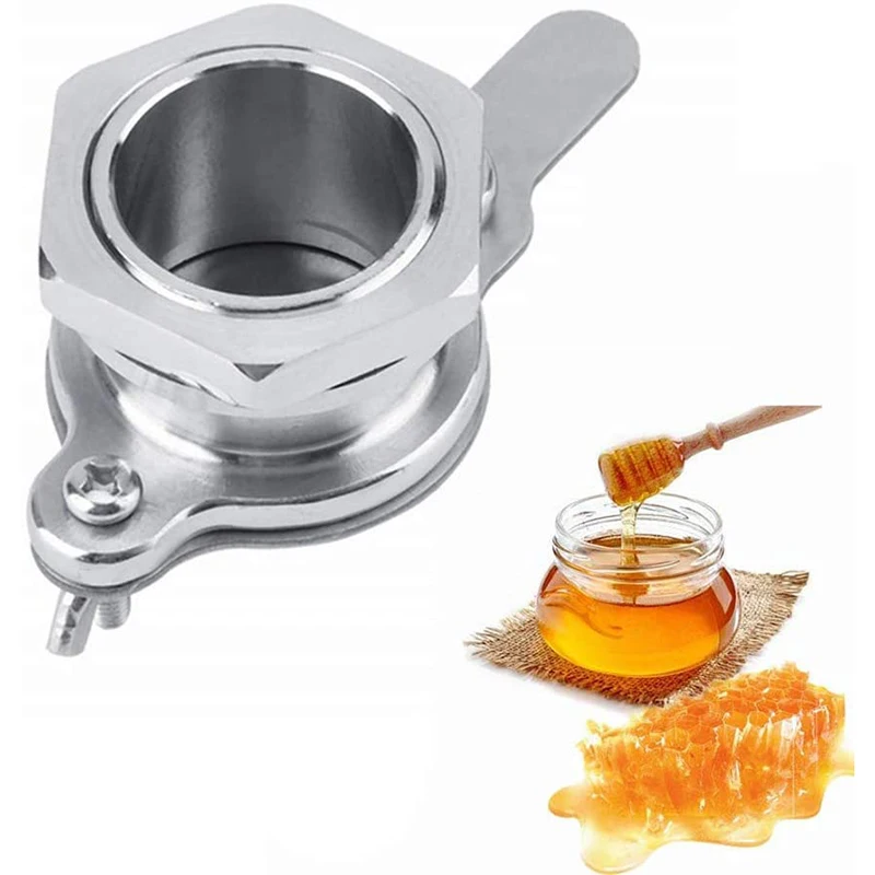 1Pcs Stainless Steel Honey Gate Valve Bee Honey Extractor Beekeeper Beekeeping Bottling Tools Honey Bucket Flowing Honey Mouth
1Pcs Stainless Steel Honey Gate Valve Bee Honey Extractor Beekeeper Beekeeping Bottling Tools Honey Bucket Flowing Honey Mouth