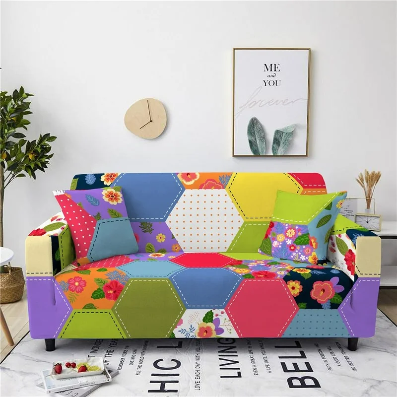 Geometric Print Stretch Sofa Cover Floral Pattern All Inclusive Dust-proof Couch Cushion Covers Home Decoration Accessories
Geometric Print Stretch Sofa Cover Floral Pattern All Inclusive Dust-proof Couch Cushion Covers Home Decoration Accessories