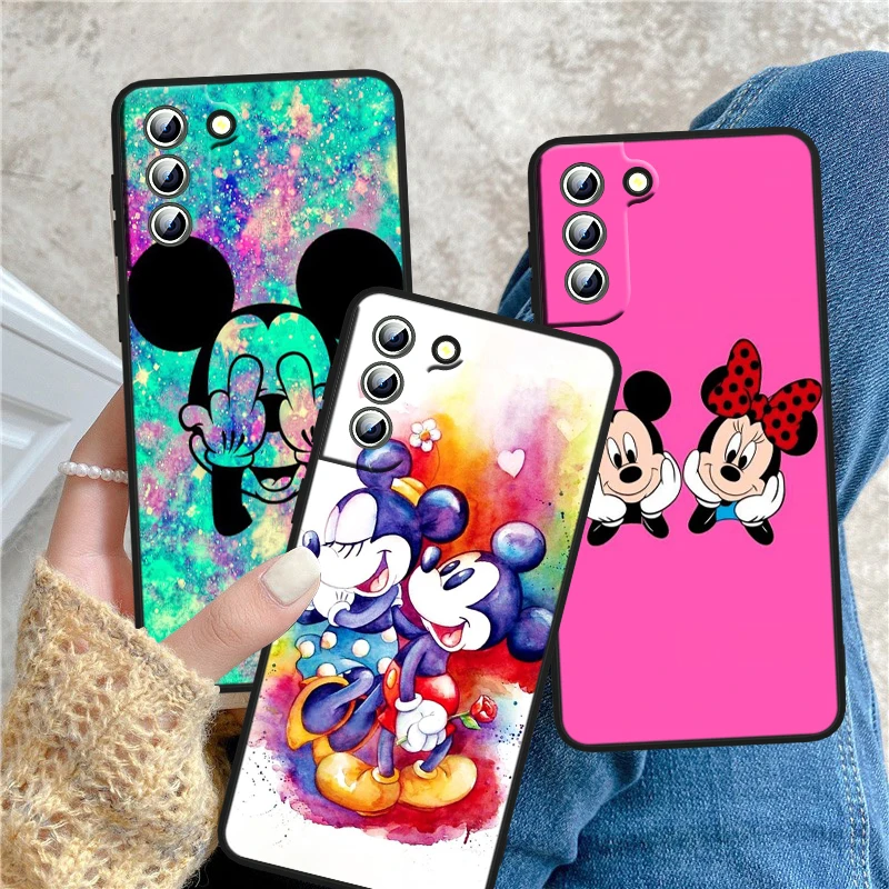 Disney Lovely Mickey Mouse Phone Case For Samsung S8 S9 S10 S20 S21 S22 Plus 4G S10e 5G Lite Ultra FE Black Silicone Funda Cover
Disney Lovely Mickey Mouse Phone Case For Samsung S8 S9 S10 S20 S21 S22 Plus 4G S10e 5G Lite Ultra FE Black Silicone Funda Cover
