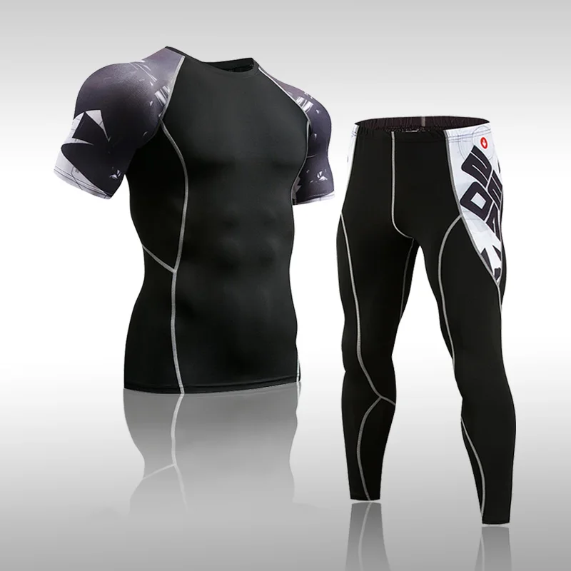 2-piece Sets Compression Suits Men's Quick Dry Set Clothes Sport Running MMA Jogging Gym Work Out Fitness Tracksuit Clothing
2-piece Sets Compression Suits Men's Quick Dry Set Clothes Sport Running MMA Jogging Gym Work Out Fitness Tracksuit Clothing