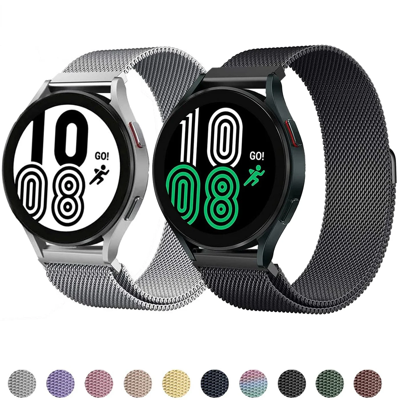 Magnetic Loop For Samsung Galaxy watch 4/classic/3/Active 2 strap 45mm 41mm 46mm/42mm bracelet Huawei GT/2/2e 20mm 22 watch band
Magnetic Loop For Samsung Galaxy watch 4/classic/3/Active 2 strap 45mm 41mm 46mm/42mm bracelet Huawei GT/2/2e 20mm 22 watch band