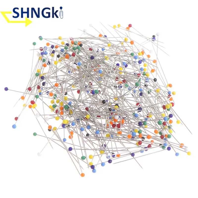 

100/250/500 шт. мини швейные булавки 38 мм с круглой жемчужной шариковой головкой