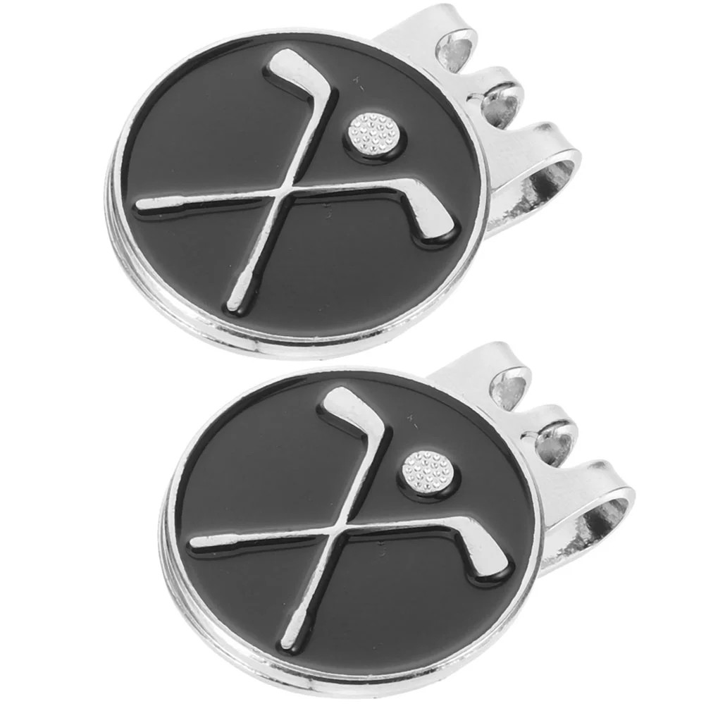 2 Pcs Golf Ball Markers Convenient Hat Ornaments Metal Hats Accessories Wear-resistant
2 Pcs Golf Ball Markers Convenient Hat Ornaments Metal Hats Accessories Wear-resistant
