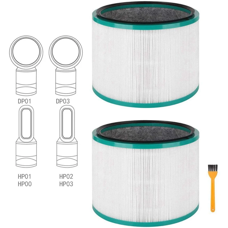 4 Pack Replacement HEPA Filter For Dyson Pure Cool Link DP01, DP02 And For Dyson Pure Hot + Cool Link HP01, HP02, Part
4 Pack Replacement HEPA Filter For Dyson Pure Cool Link DP01, DP02 And For Dyson Pure Hot + Cool Link HP01, HP02, Part
