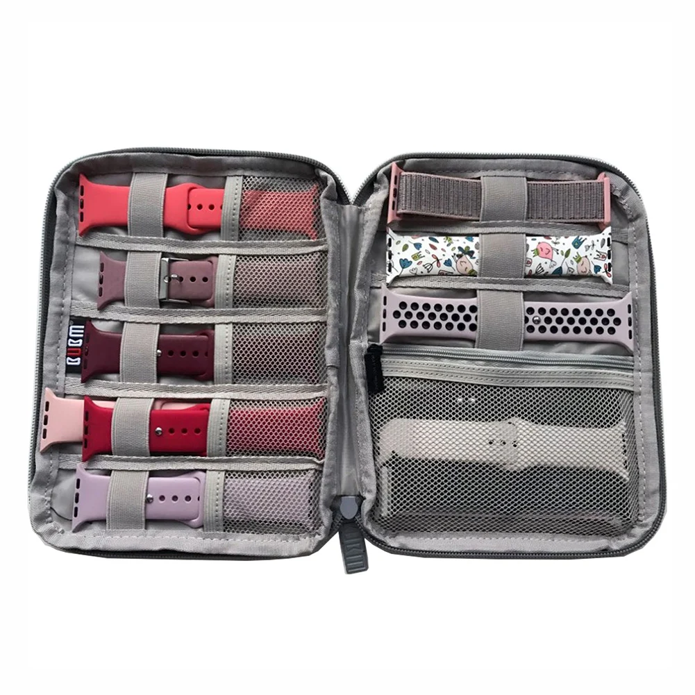 Multifunction Portable Watch Strap Organizer Watch Band Box Storage Bag Watchband Holder Watch Travel Case Pouch Gray Black
Multifunction Portable Watch Strap Organizer Watch Band Box Storage Bag Watchband Holder Watch Travel Case Pouch Gray Black