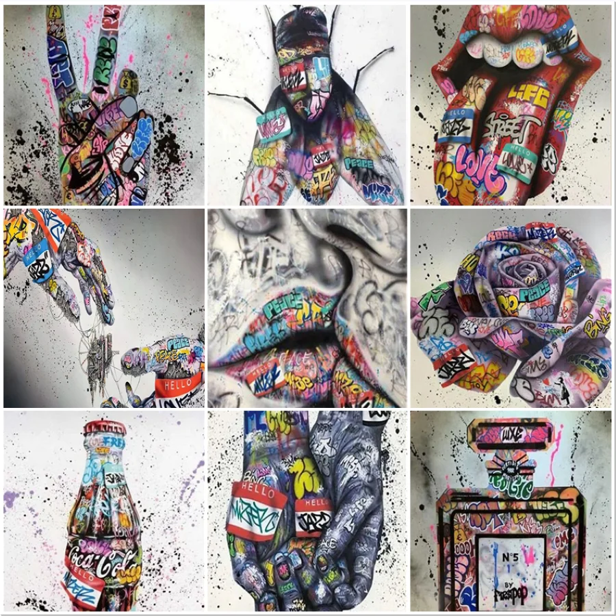Full Square/Round AB Drill 5D DIY Diamond Painting colorful graffiti 3D Embroidery Cross Stitch 5D Home Decor Gift
Full Square/Round AB Drill 5D DIY Diamond Painting colorful graffiti 3D Embroidery Cross Stitch 5D Home Decor Gift
