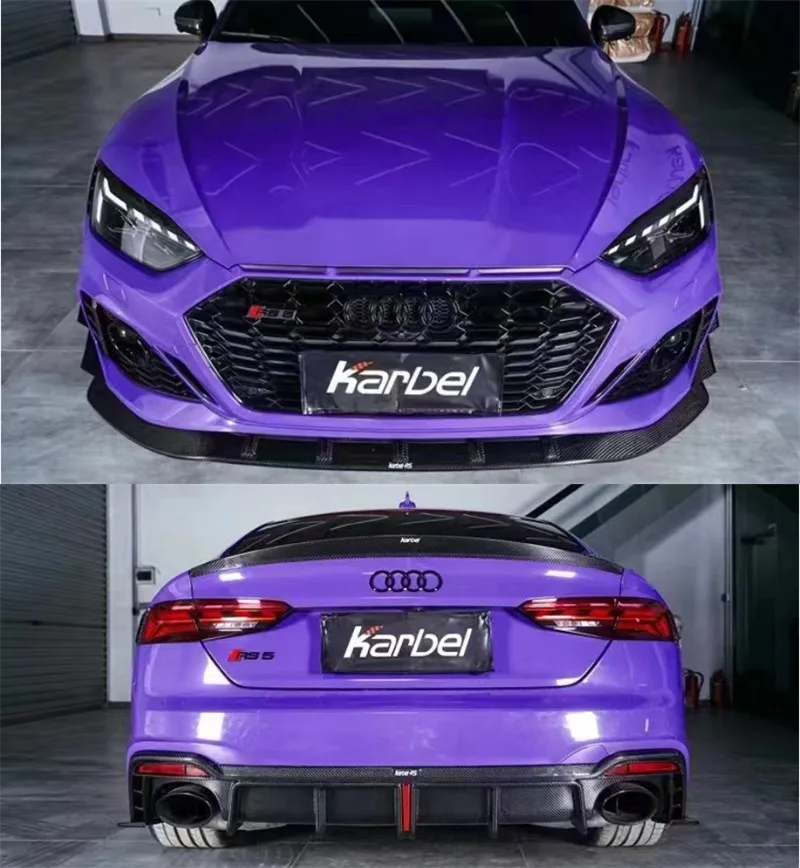For Audi RS5 2021 2022 2023 Real Carbon Fiber Front Lip Rear Diffuser Bumper Side Skirt Spoiler Body Kit
For Audi RS5 2021 2022 2023 Real Carbon Fiber Front Lip Rear Diffuser Bumper Side Skirt Spoiler Body Kit