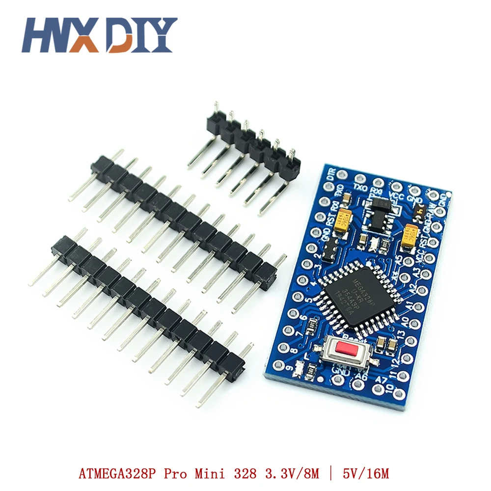 ATMEGA328P Pro Mini 328 Mini 3.3V/8M 5V/16M ATMEGA328 ATMEGA328P-AU 3.3V/8MHz 5V/16MHZ for Arduino
ATMEGA328P Pro Mini 328 Mini 3.3V/8M 5V/16M ATMEGA328 ATMEGA328P-AU 3.3V/8MHz 5V/16MHZ for Arduino