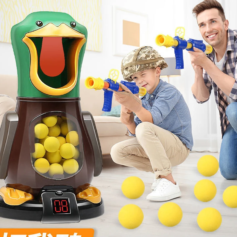 Kids Hot Sale Hungry Shooting Duck Toys 98K Pistol Air-Powered Gun Soft Bullet Ball Electronic Scoring Game Kids Birthday Gift
Kids Hot Sale Hungry Shooting Duck Toys 98K Pistol Air-Powered Gun Soft Bullet Ball Electronic Scoring Game Kids Birthday Gift