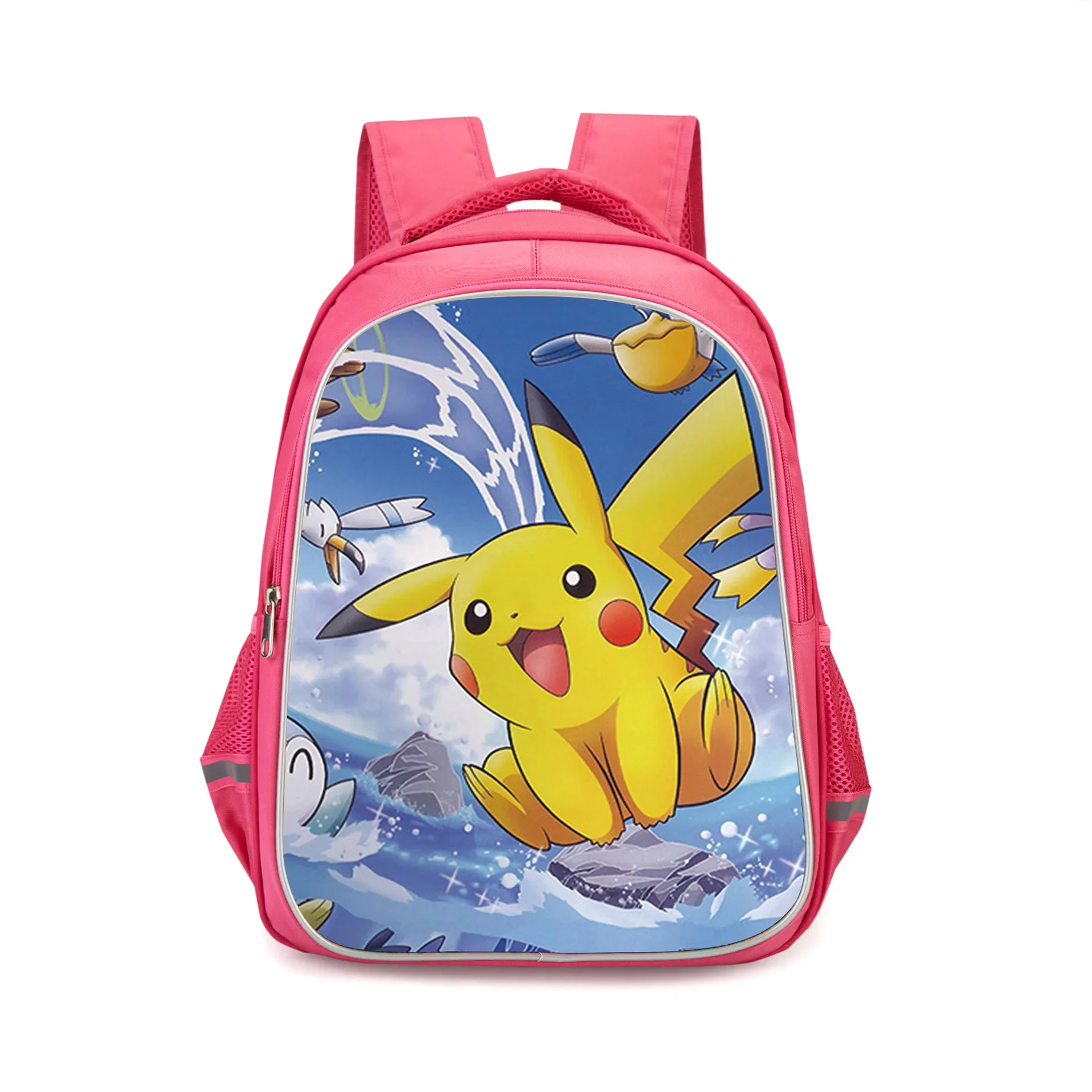 Детский рюкзак Pikachu с героями мультфильмов для девочек, компьютерный рюкзак для начальной и средней школы, школьная сумка
Детский рюкзак Pikachu с героями мультфильмов для девочек, компьютерный рюкзак для начальной и средней школы, школьная сумка