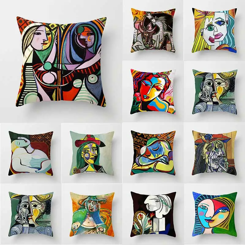 Abstract Woman Pillow Art Pillowcase Sofa Decoration Polyester Pillow Picasso Oil Painting Print Pillowcase
Abstract Woman Pillow Art Pillowcase Sofa Decoration Polyester Pillow Picasso Oil Painting Print Pillowcase