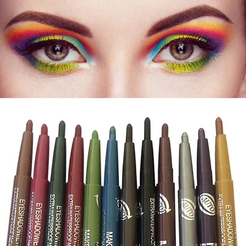 12 Colors Eyeliner Set Multifunction Colored Eye Liner Pen Waterproof Pearl And Matte Eyeliner Pencil Kit Eyeliner Pencil
12 Colors Eyeliner Set Multifunction Colored Eye Liner Pen Waterproof Pearl And Matte Eyeliner Pencil Kit Eyeliner Pencil