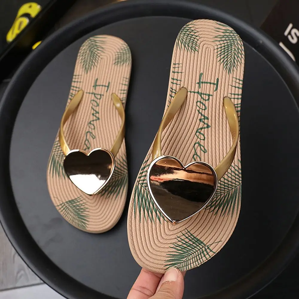Women Slippers Beach Flip-Flops Love Heart-shape Women's Sandals Non-Slip Female Summer Shoes Ladies Holiday Outdoor Slides
Women Slippers Beach Flip-Flops Love Heart-shape Women's Sandals Non-Slip Female Summer Shoes Ladies Holiday Outdoor Slides