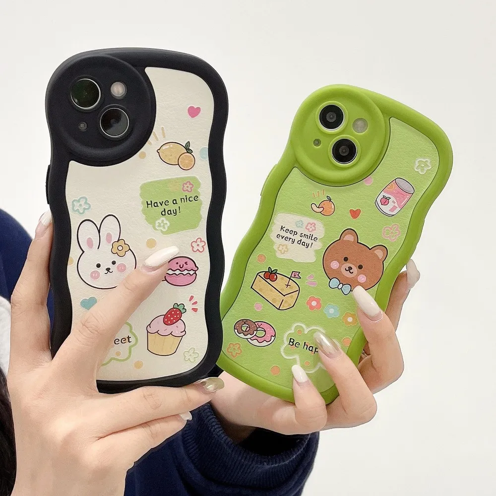 Cartoon Rabbit and Bear Pattern Case For iphone 14 14Promax 11ProMax 11 12ProMax 12Pro 12 13ProMax 13Pro 13 Soft Shell
Cartoon Rabbit and Bear Pattern Case For iphone 14 14Promax 11ProMax 11 12ProMax 12Pro 12 13ProMax 13Pro 13 Soft Shell