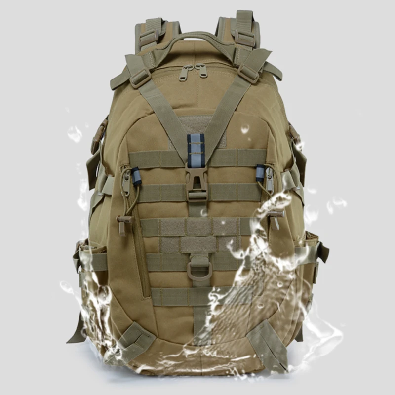 25L Large Capacity Backpack Waterproof Nylon Military Tactics Molle Army Bag Men Backpack Rucksack For Hike Travel Backpacks
25L Large Capacity Backpack Waterproof Nylon Military Tactics Molle Army Bag Men Backpack Rucksack For Hike Travel Backpacks
