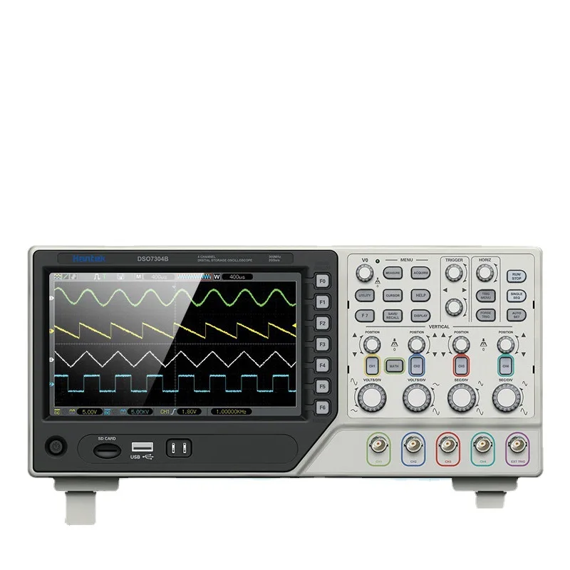 Dual Channel Digital USB Storage Oscilloscope Color Display Portable Logic Analyzer Waveform Generator 2Gsa/s 100MHz 32K
Dual Channel Digital USB Storage Oscilloscope Color Display Portable Logic Analyzer Waveform Generator 2Gsa/s 100MHz 32K