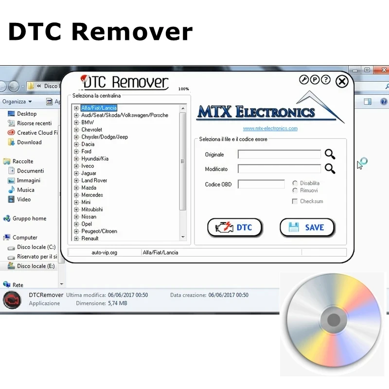 DTC Remover 2022 For KESS KTAG FGTECH OBD2 Software MTX DTC Remover 1.8.5.0 With Keygen+9 Extra ECU Tuning SW Software ECU Fault
DTC Remover 2022 For KESS KTAG FGTECH OBD2 Software MTX DTC Remover 1.8.5.0 With Keygen+9 Extra ECU Tuning SW Software ECU Fault