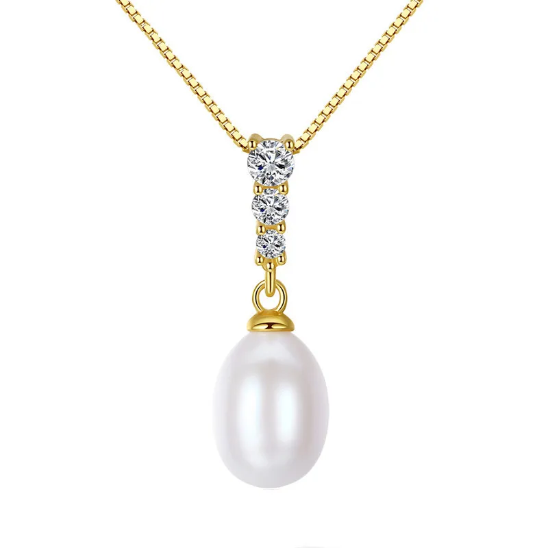 BEBERMAN Classic S925 Silver Natural Freshwater Pearl Zircon Pendant Necklace Elegant Design Fashion Women Jewelry Gift
BEBERMAN Classic S925 Silver Natural Freshwater Pearl Zircon Pendant Necklace Elegant Design Fashion Women Jewelry Gift