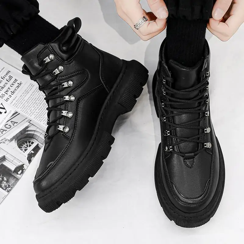 High-Top Men's Shoes 2023 Autumn New Work Clothes Wind Outdoor Mountaineering Labor Protection Summer Construction Site Work Wea
High-Top Men's Shoes 2023 Autumn New Work Clothes Wind Outdoor Mountaineering Labor Protection Summer Construction Site Work Wea