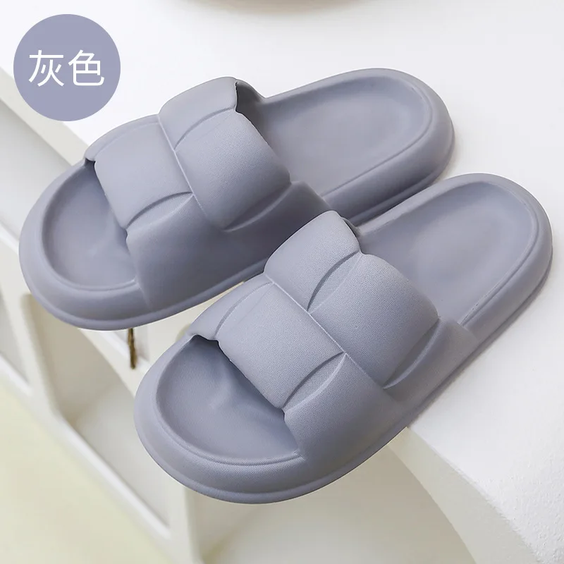 Slippers women shower non-slip thick-soled couple household slippers men Personalized deodorization slippers men
Slippers women shower non-slip thick-soled couple household slippers men Personalized deodorization slippers men
