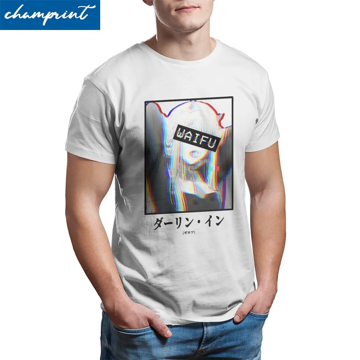 Zero Two Null Zwei Waifu Men's T Shirt Darling In The Franxx Anime Funny Tees Short Sleeve T-Shirts Cotton Plus Size Clothing
Zero Two Null Zwei Waifu Men's T Shirt Darling In The Franxx Anime Funny Tees Short Sleeve T-Shirts Cotton Plus Size Clothing
