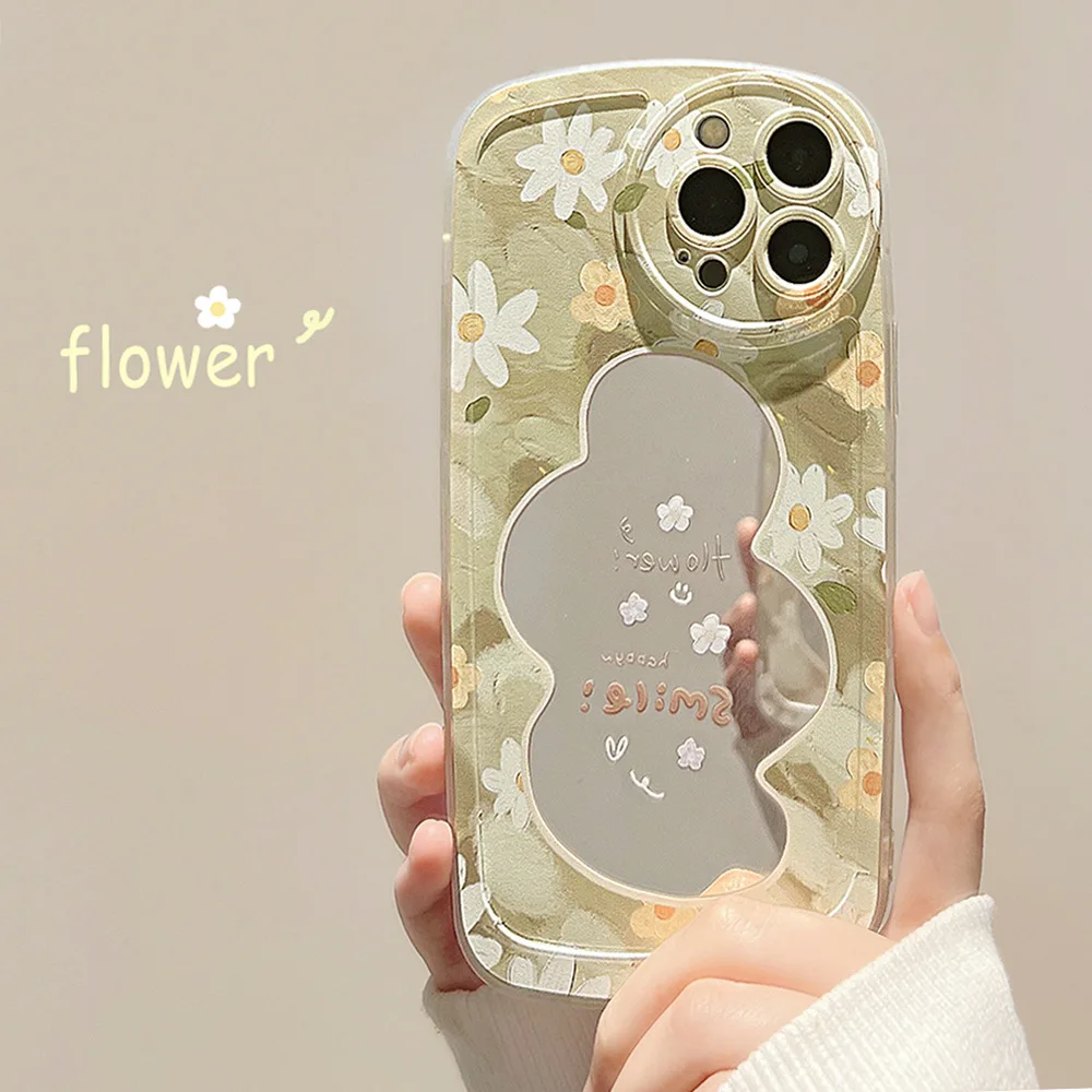 Painted retro oil painting green flower mirror Phone Case For iphone14 13 12 11ProMax X XR XSMAX 78Plus TPU Fashion new products
Painted retro oil painting green flower mirror Phone Case For iphone14 13 12 11ProMax X XR XSMAX 78Plus TPU Fashion new products