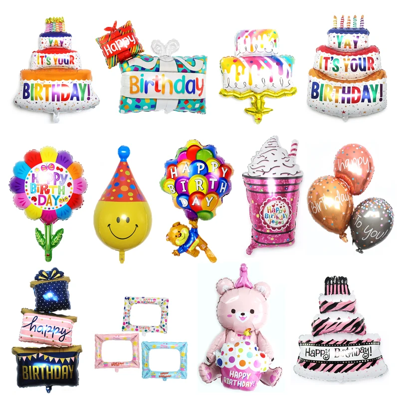 Large Cake foil balloons for Birthday Party Decoration anniversaire crown globos first birthday bear ballon free shipping items
Large Cake foil balloons for Birthday Party Decoration anniversaire crown globos first birthday bear ballon free shipping items