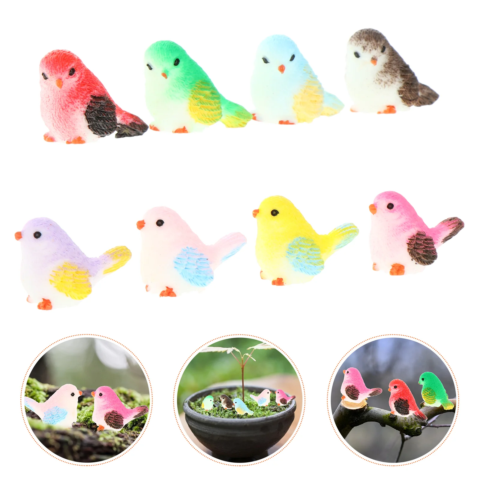 Bird Little Figurines Toys Figure Cartoon Mini Decors Adornments Animal Pot Artificial Lifelike Toy Realistic Playset Birds
Bird Little Figurines Toys Figure Cartoon Mini Decors Adornments Animal Pot Artificial Lifelike Toy Realistic Playset Birds