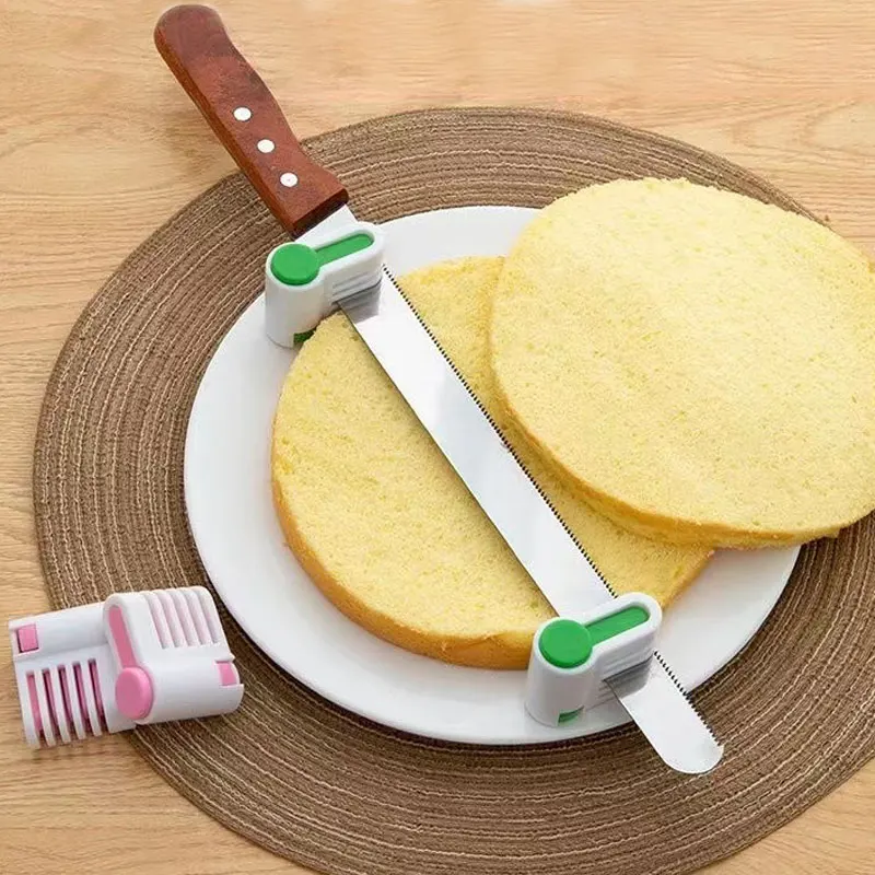 Cake Cutter Slicer 5 gears Adjustable Device Decorating Mold DIY Bakeware Kitchen Cooking Tool Bread Knife Splitter Toast
Cake Cutter Slicer 5 gears Adjustable Device Decorating Mold DIY Bakeware Kitchen Cooking Tool Bread Knife Splitter Toast