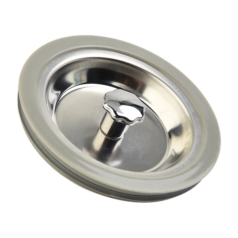 82mm Kitchen Sink Strainer Replacement Plug Stainless Steel Drain Waste Stopper Silver Kitchen Sink Accessories
82mm Kitchen Sink Strainer Replacement Plug Stainless Steel Drain Waste Stopper Silver Kitchen Sink Accessories