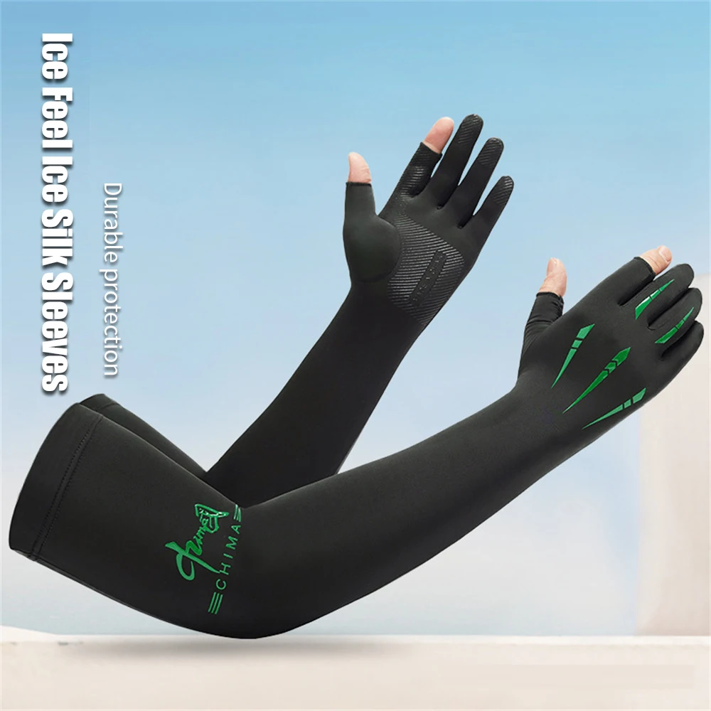 Ice Cool Sleeves Nylon Fishing Cycling Multifunctional Men Fitness Half Finger Long Gloves 2 Pcs Hand Protector Long Gloves
Ice Cool Sleeves Nylon Fishing Cycling Multifunctional Men Fitness Half Finger Long Gloves 2 Pcs Hand Protector Long Gloves