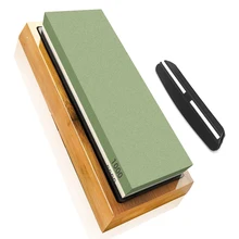 Grindstone Knife Grindstone Grit240-8000 # Professional Grindstone Set, Wooden Base Angle Guide Plate Polishing Set