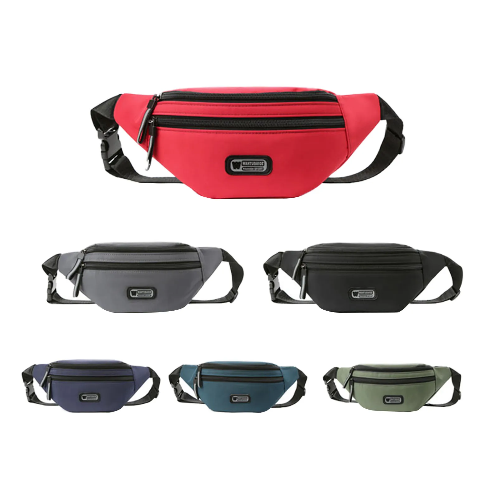 Brand New Unisex Simple Style Waist Bag Water Repellent Fanny Pack with Dual Zipper Pocket
Brand New Unisex Simple Style Waist Bag Water Repellent Fanny Pack with Dual Zipper Pocket