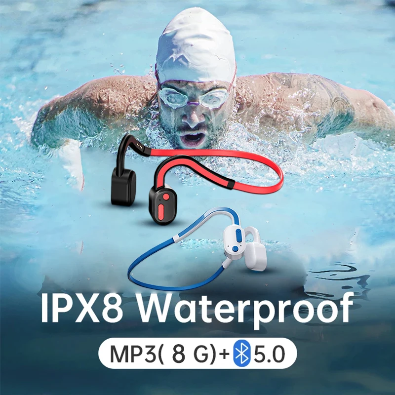 Наушники с костной проводимостью, наушники, MP3 Беспроводная Bluetooth 5,0 гарнитура для плавания, спорта, водонепроницаемость IPX8 с микрофоном и уш...
Наушники с костной проводимостью, наушники, MP3 Беспроводная Bluetooth 5,0 гарнитура для плавания, спорта, водонепроницаемость IPX8 с микрофоном и уш...