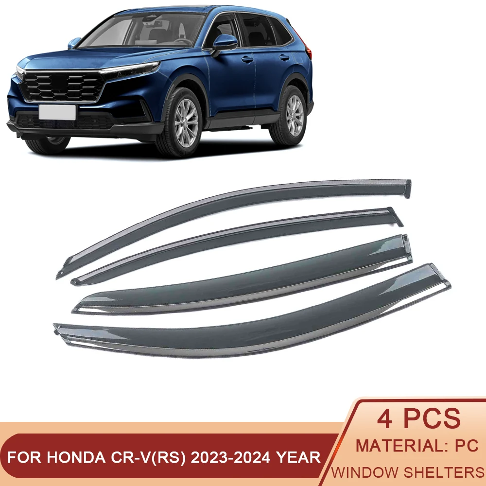 For Honda CR-V RS 2023-2024 CRV Car Window Sun Rain Shade Visors Shield Shelter Protector Cover Sticker Exterior Accessories
For Honda CR-V RS 2023-2024 CRV Car Window Sun Rain Shade Visors Shield Shelter Protector Cover Sticker Exterior Accessories