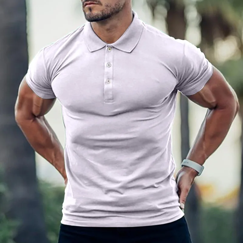2022 Men's Business Casual Sport Polo shirt Button Short sleeve brand clothing solid color S-3XL
2022 Men's Business Casual Sport Polo shirt Button Short sleeve brand clothing solid color S-3XL