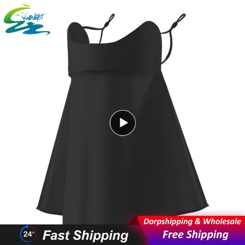 Ear Hanging Facemask Dirty-proof Sunshade Visor Uv-anti Veil Outdoor Cycling Vizor Breathable Ice Silk Mask Neck Protection
Ear Hanging Facemask Dirty-proof Sunshade Visor Uv-anti Veil Outdoor Cycling Vizor Breathable Ice Silk Mask Neck Protection