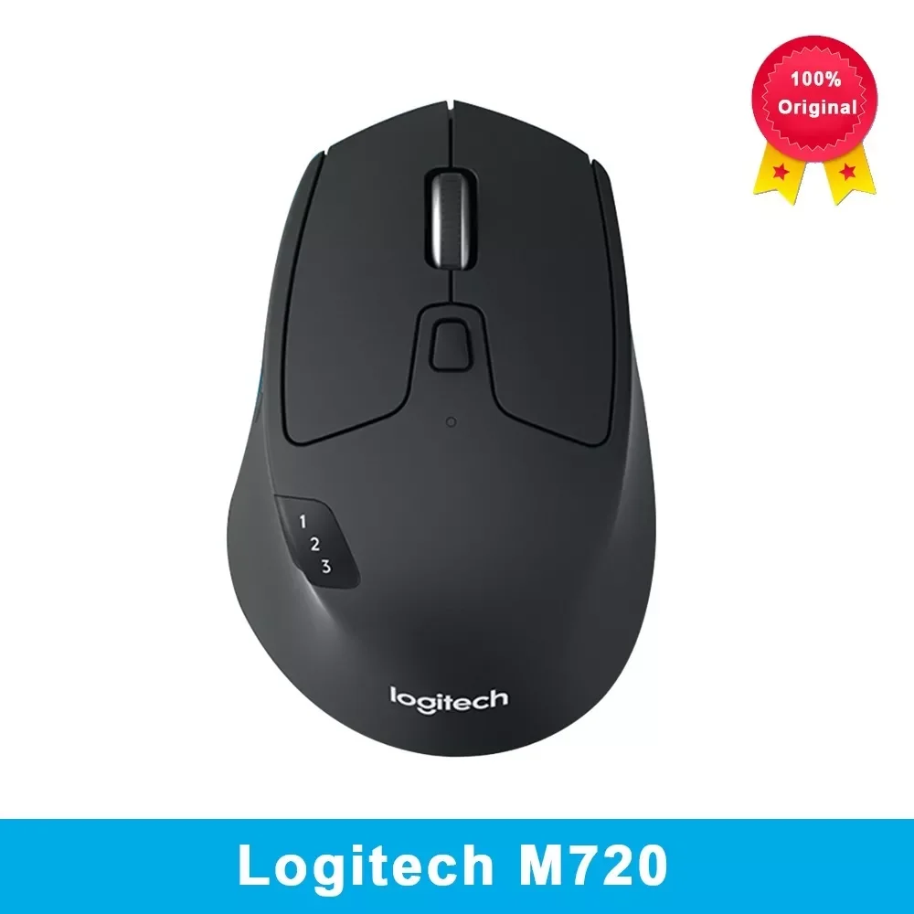 New M720 Wireless Mouse 2.4GHz Bluetooth 1000DPI Gaming Mice Unifying Dual Mode Multi-device Office Gaming Mouse For PC
New M720 Wireless Mouse 2.4GHz Bluetooth 1000DPI Gaming Mice Unifying Dual Mode Multi-device Office Gaming Mouse For PC