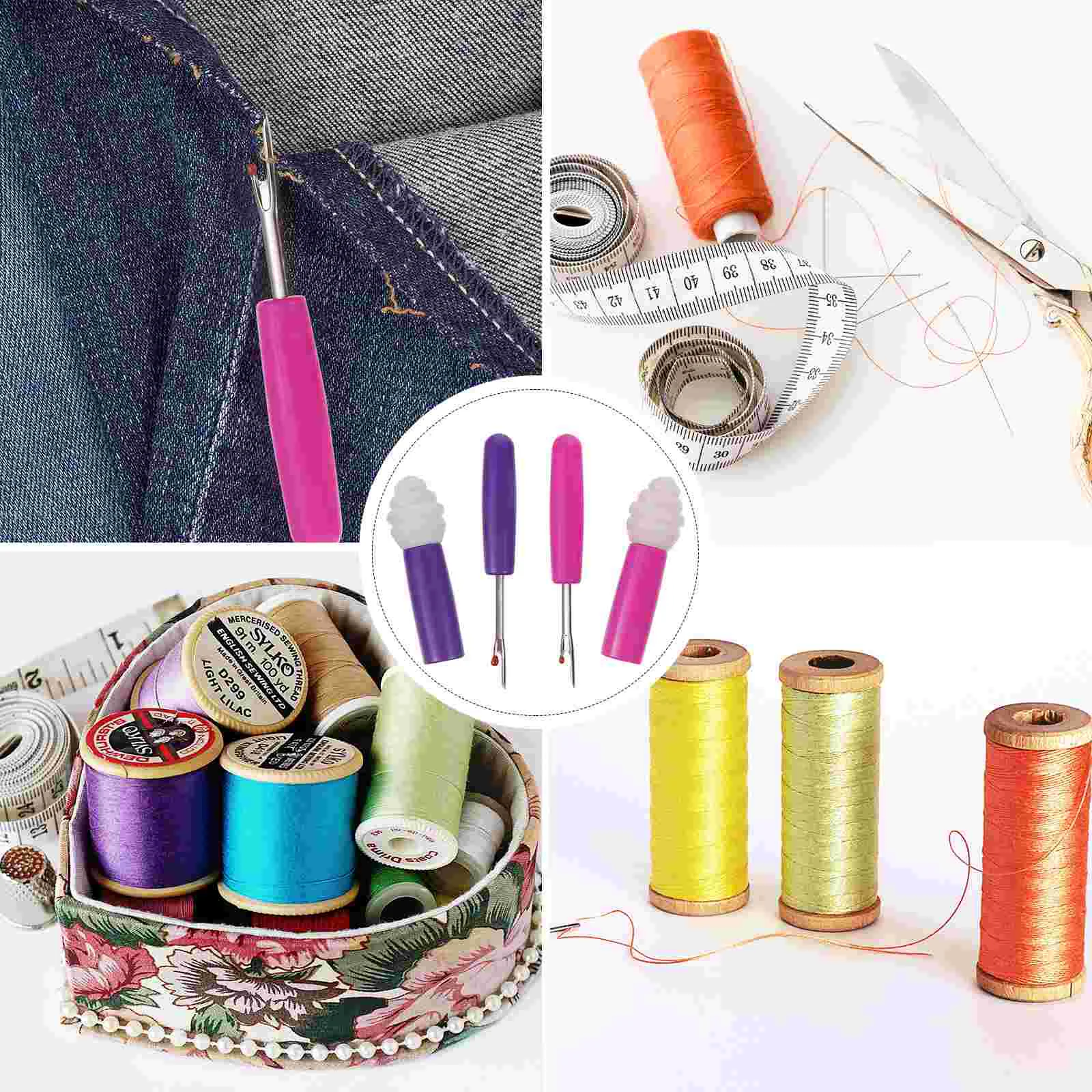 Seam Ripper Tool Sewing Thread Remover Rippers Cutterembroidery Unpicker Removing Set Fix Splitter Kit Quiltingpickerremovers
Seam Ripper Tool Sewing Thread Remover Rippers Cutterembroidery Unpicker Removing Set Fix Splitter Kit Quiltingpickerremovers