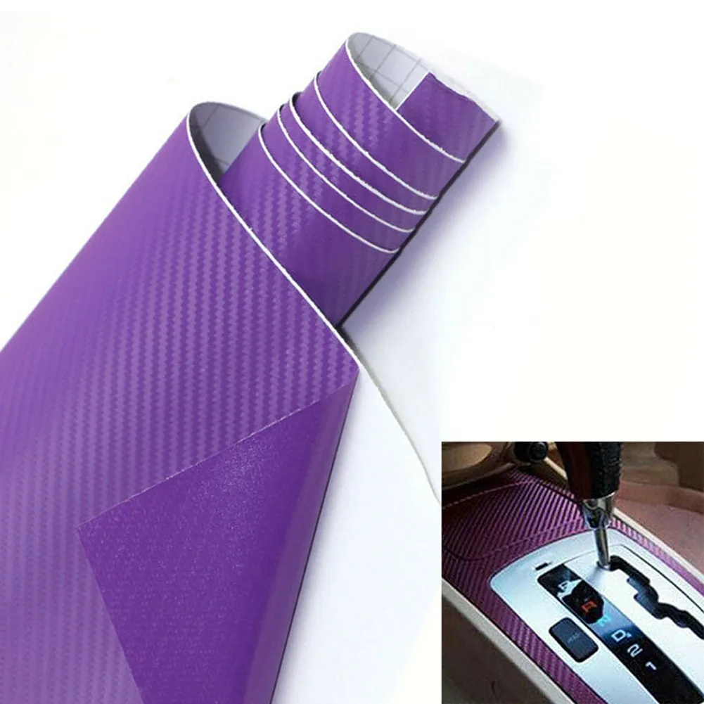 Carbon Fiber Texture Vinyl Wrap Film Car Sticker Console Panel Cover Auto Protective Stickers Interior Accessories 30x127cm
Carbon Fiber Texture Vinyl Wrap Film Car Sticker Console Panel Cover Auto Protective Stickers Interior Accessories 30x127cm