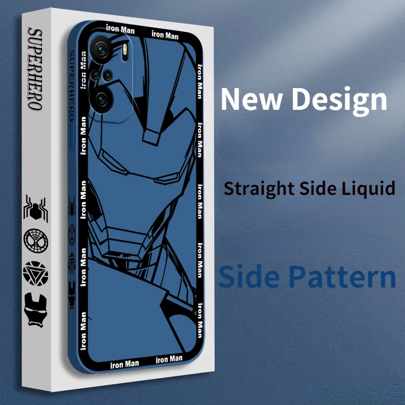 Avengers spider man iron man Cover For Xiaomi Redmi Note 12 12Pro 11 11S 11T 10S 10 Pro Plus 5G Liquid Left Rope Phone Case
Avengers spider man iron man Cover For Xiaomi Redmi Note 12 12Pro 11 11S 11T 10S 10 Pro Plus 5G Liquid Left Rope Phone Case