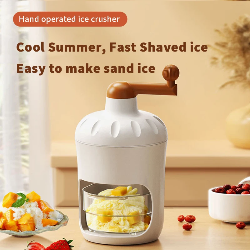 Summer Essentials Manual Ice Crusher Home Ice Shaver Hand-cranked Ice Crusher Mini Hail Ice Miller Ice Grinder Block Breaking
Summer Essentials Manual Ice Crusher Home Ice Shaver Hand-cranked Ice Crusher Mini Hail Ice Miller Ice Grinder Block Breaking
