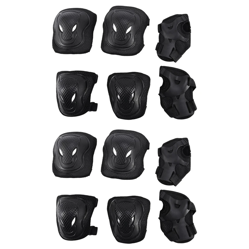 12X Guard Knee Pads And Elbow Pads Support Protection Safety Protective Pads Set For Adult Skate Protective Gear
12X Guard Knee Pads And Elbow Pads Support Protection Safety Protective Pads Set For Adult Skate Protective Gear