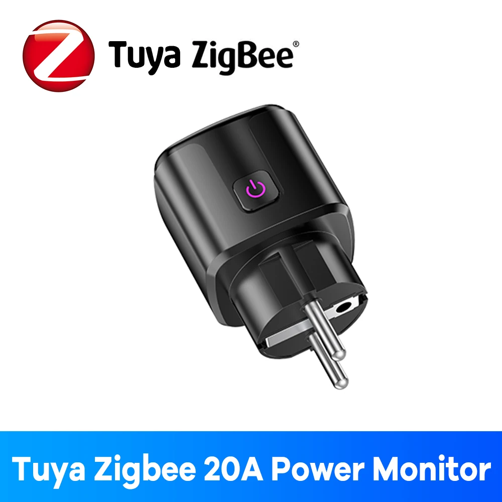 Умная розетка Zigbee 16A
Умная розетка Zigbee 16A