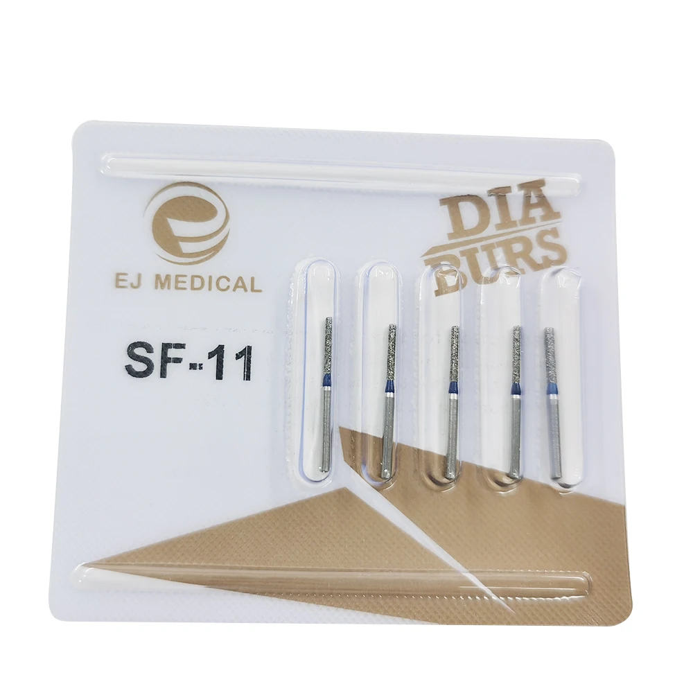 5 pieces/pack SF11 Sliver Burs Dentistry Tool Dental Diamond Bur for Dentistry 3-5 Tooth
5 pieces/pack SF11 Sliver Burs Dentistry Tool Dental Diamond Bur for Dentistry 3-5 Tooth